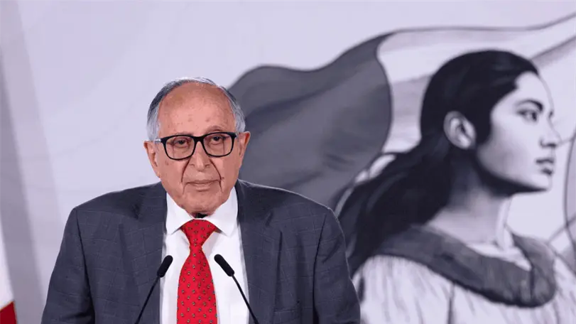 El secretario de Salud, David Kershenobich, inform&oacute; que el principal desaf&iacute;o para eliminar el VIH en M&eacute;xico consiste en detectar a las personas que a&uacute;n viven con el virus sin saberlo. Foto: Presidencia