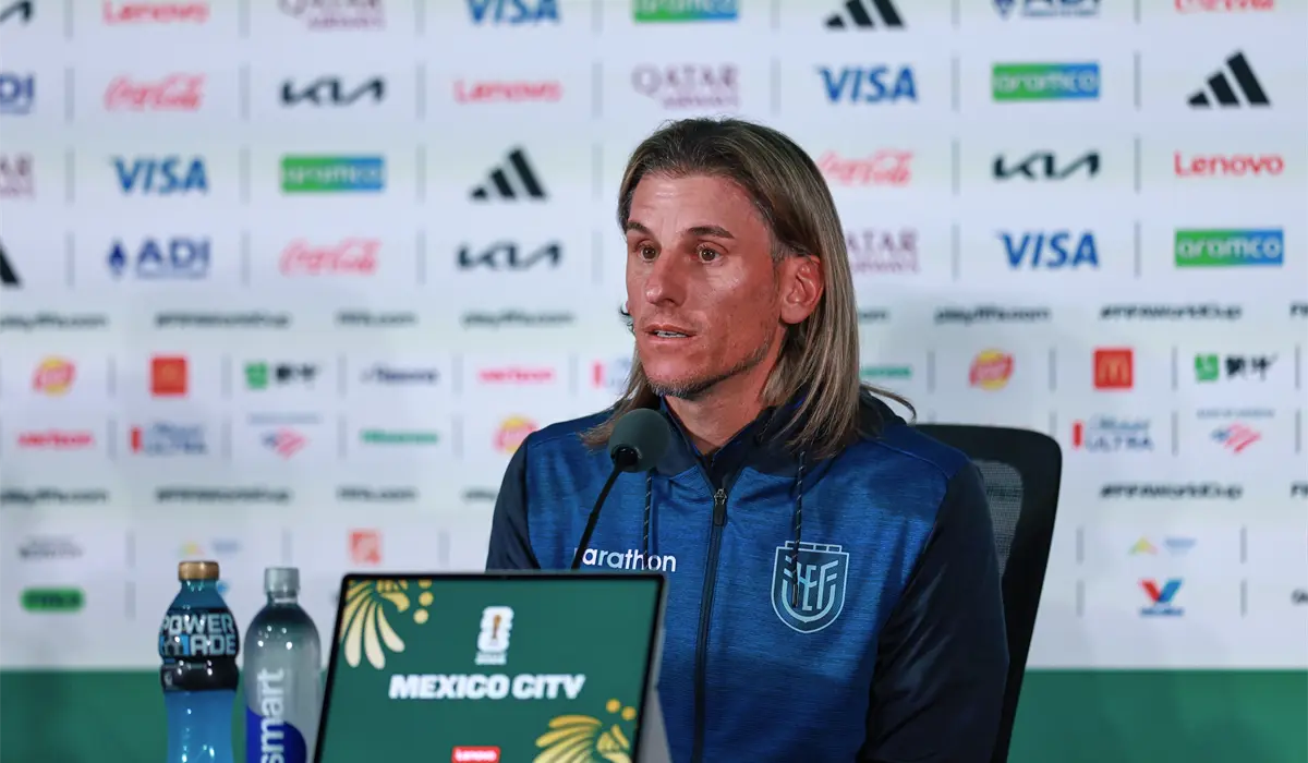 Sebasti&aacute;n Beccacece sabe que el Estadio Azteca pesar&aacute; en contra de Ecuador: "Queremos hacer historia"