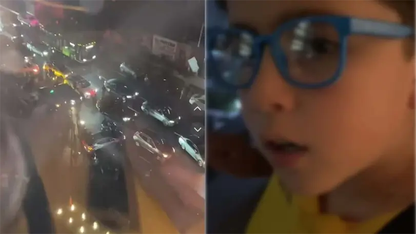 Ni&ntilde;o acusa a afici&oacute;n mexicana de irrespetuosos. Foto : TikTok @sergiodonosoitu
