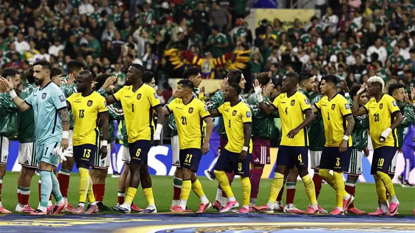 Abucheo al himno y grito homofóbico: lo lamentable del México vs. Ecuador Los abucheos en el himno nacional se repitió contra Ecuador y contra Corea del Sur. Foto: Aracely Martínez