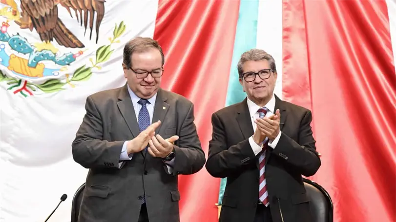 El rector de la UNAM entreg&oacute; la Cuenta P&uacute;blica 2025 . Foto: C&aacute;mara de Diputados