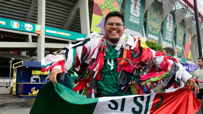 Fiesta en el Azteca previo al Mexico vs. Ecuador. Foto: Aracely Mart&iacute;nez.
