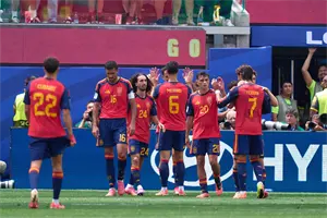 Espa&ntilde;a destroza sin problemas a Austria y avanza f&aacute;cil a octavos de final