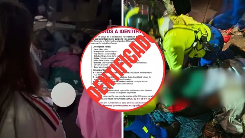 Identifican a hombre que falleció en festejos tras México vs Ecuador en CDMX Identifican a hombre que falleció en festejos tras México vs Ecuador en CDMX