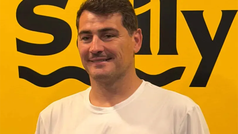 Iker Casillas, la mejor atajada de su vida y el recuerdo del título de España Iker Casillas en el evento como embajador de Saily. (Foto: Cortesía Saily)