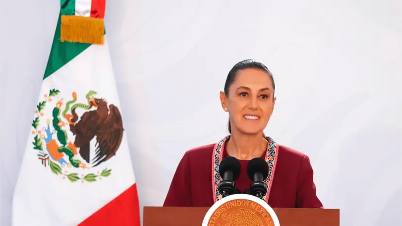 Claudia Sheinbaum present&oacute; en Morelia los avances del Plan Michoac&aacute;n por la Paz y la Justicia junto con integrantes de su gabinete y el gobernador Alfredo Ram&iacute;rez Bedolla. Foto: Presidencia
