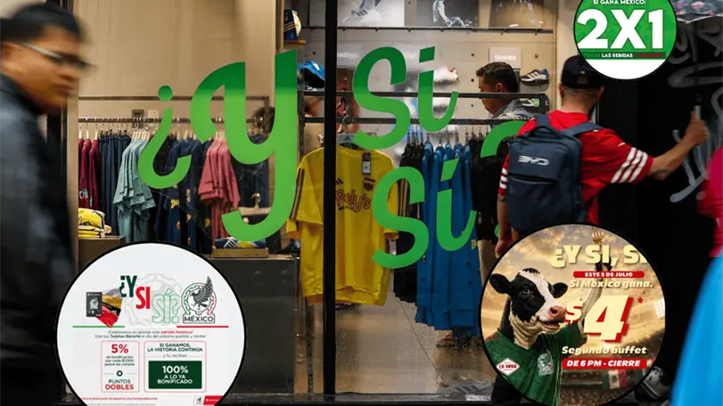 Estas son las marcas que ya se pusieron la playera del Tri por el México vs Inglaterra Promociones para el México vs. Inglaterra Foto.Cuartoscuro.