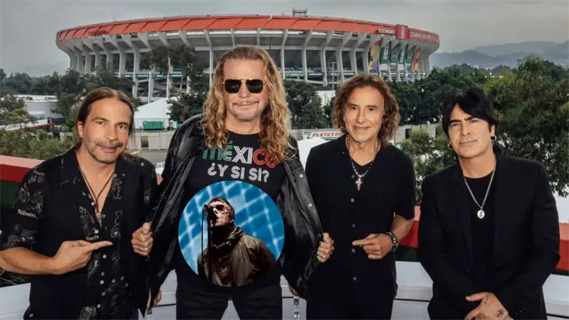 ¿Reconciliación o provocación? Fher de Maná usará playera de Oasis durante México vs Inglaterra Fher de Maná le reclamó a Liam Gallagher por pronosticar un 5-0 en el partido de México vs Inglaterra. Foto: Instagram @manaoficial/ Cuartoscuro