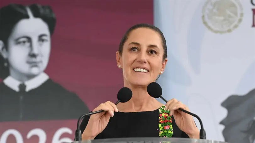 ¡Qué viva México! y suerte a la Selección mañana, deseó Sheinbaum previo al encuentro del Tri La mandataria también destacó que dentro de la 4T hay funcionarios honestos. Foto: Presidencia