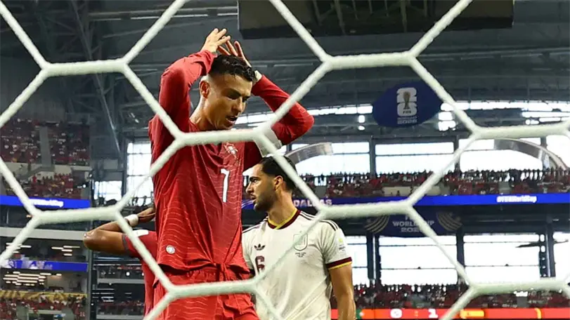 España clasifica a cuartos tras ganar 1-0 a Portugal en despedida de CR7 Foto: Reuters