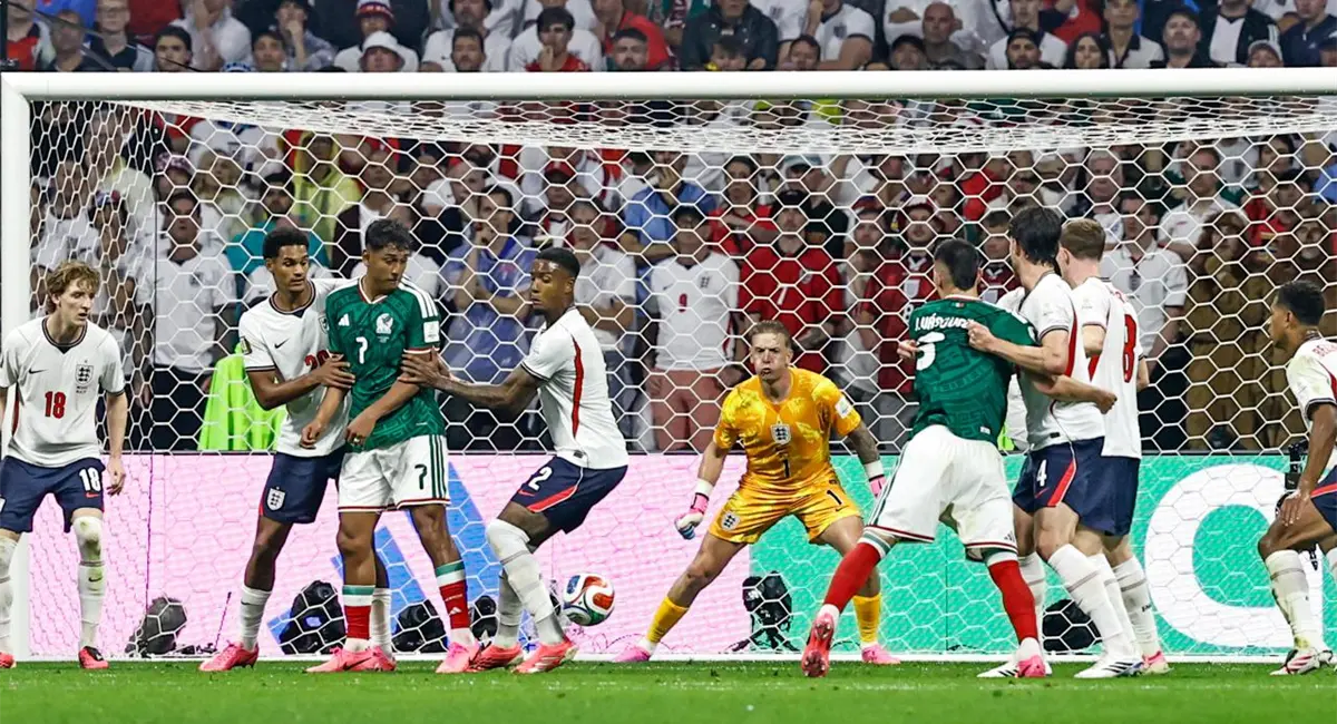 México pierde 3-2 contra Inglaterra, queda fuera del Mundial 2026 Foto: Aracely Martínez