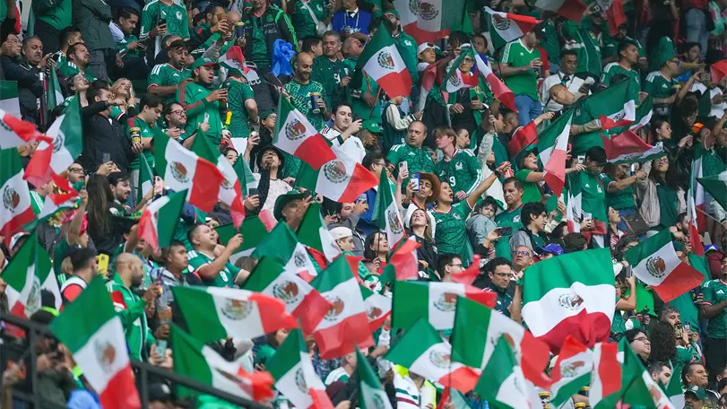 Ni cinco minutos pasaron: reaparece el grito homofóbico en el México vs Inglaterra Abucheos al himno de Inglaterra. Foto: MexSport.
