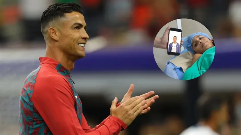 ¿Quién es el niño venezolano que Cristiano invitó a ver un partido? Este fue el tierno gesto de Cristiano con un niño venezolano. Foto: EFE/Redes sociales