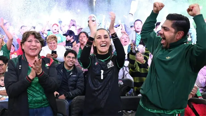 Claudia Sheinbaum public&oacute; un mensaje de apoyo al Tri tras la eliminaci&oacute;n frente a Inglaterra en los octavos de final del Mundial 2026. Foto: Presidencia