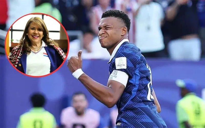 ¿Quién es Celeste Amarilla, la senadora que insultó a Mbappé y qué le dijo?