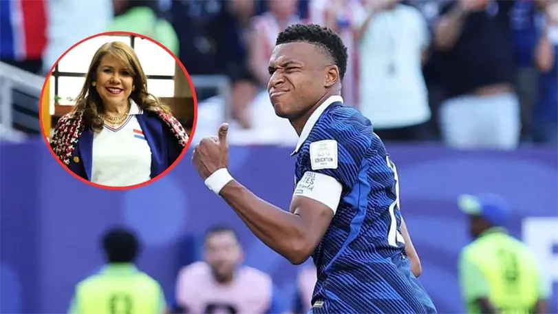 ¿Quién es Celeste Amarilla, la senadora que insultó a Mbappé y qué le dijo? Foto: X