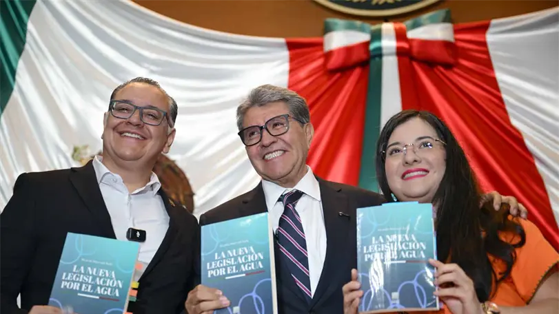 El coordinador de los diputados de Morena, Ricardo Monreal, pidi&oacute; cerrar filas con la presidenta. Foto: C&aacute;mara de Diputados