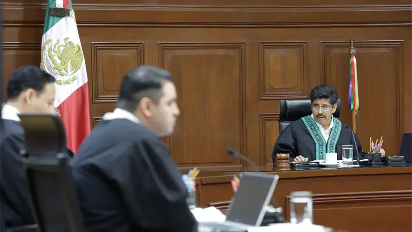 La Suprema Corte de Justicia de la Naci&oacute;n sesion&oacute; hoy para hablar sobre el caso Ayotzinapa.. Foto: SCJN.
