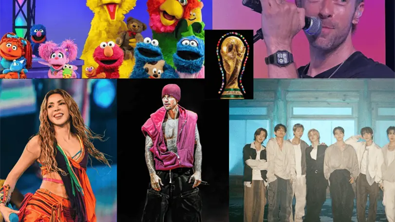 Confirmado: Justin Bieber cantará en la final del Mundial 2026 junto a Shakira, Madonna y BTS Medio tiempo Mundial 2026.Foto: Redes Sociales.