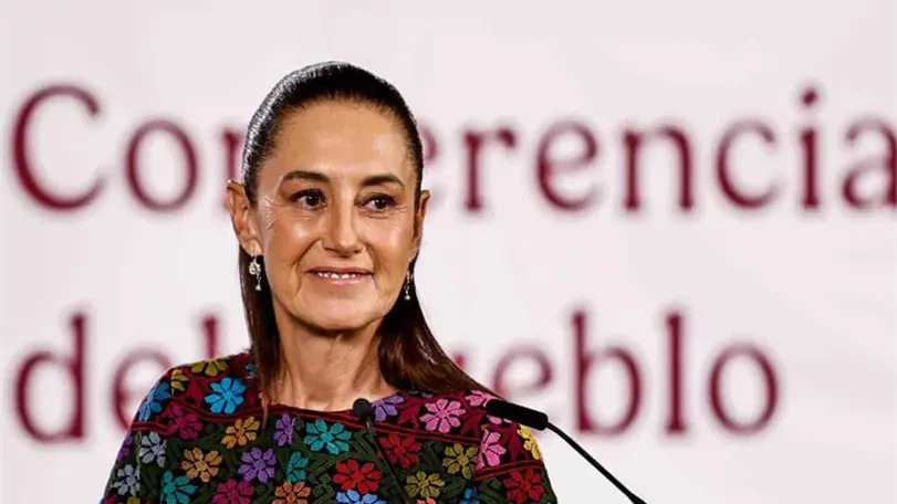 Salinas Pliego queda en entredicho por difundir insultos contra México Claudia Sheinbaum respondió a las declaraciones de Eduardo Feinmann y cuestionó a Ricardo Salinas Pliego por compartir ese contenido en redes sociales. Foto: Aracely Martínez