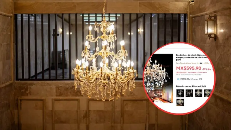 ¿Pagó de más? Los candelabros de 56 mil pesos del Metro cuestan menos en otras tiendas ¿Pagó de más? Los candelabros de 56 mil pesos del Metro cuestan menos en otras tiendas
