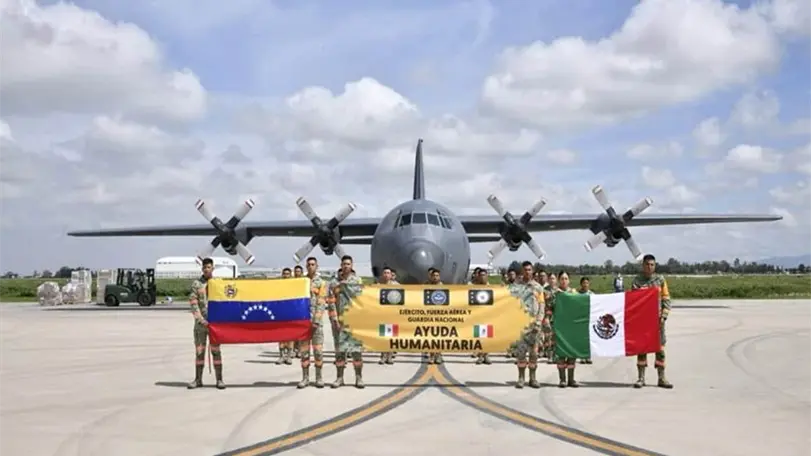 Puente a&eacute;reo M&eacute;xico-Venezuela: esto ha enviado M&eacute;xico tras los sismos