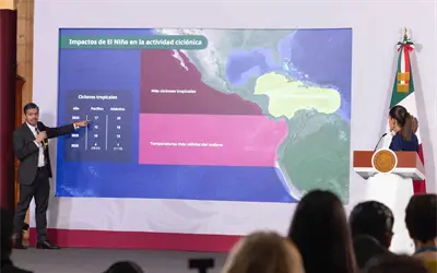 El Ni&ntilde;o 2026-2027 podr&iacute;a alcanzar intensidad hist&oacute;rica en M&eacute;xico