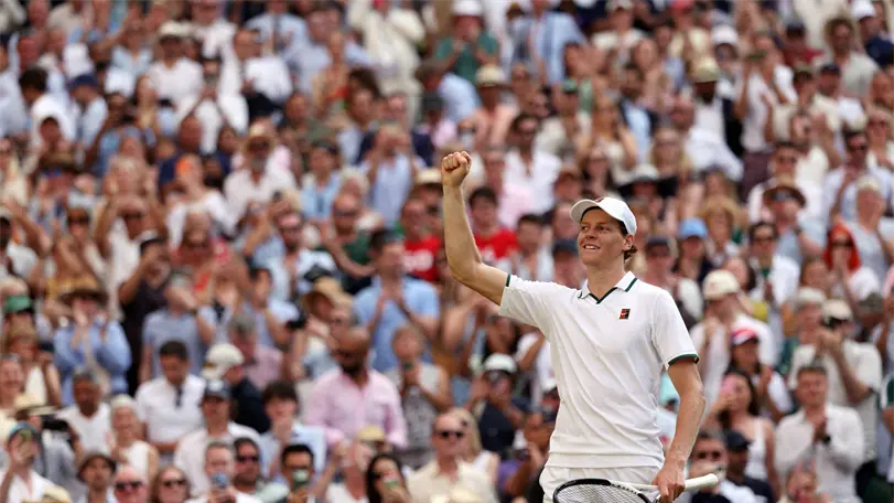 Sinner fulmina a Djokovic y va a la final de Wimbledon ante Zverev Foto: Reuters