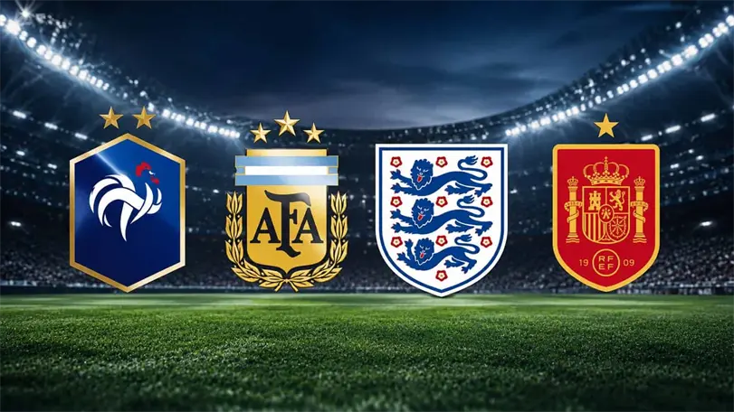 Los cuatro gigantes que pelearán por la Final del Mundial 2026; consulta fechas y horarios El Mundial 2026 está por llegar al final y sólo hay cuatro candidatos al campeonato. Foto: Generada con IA