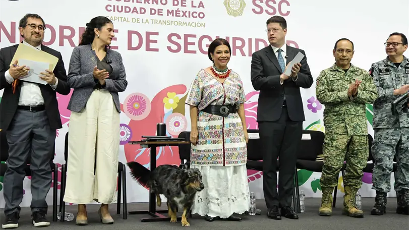 Encabeza la jefa de Gobierno, Clara Brugada informe mensual de seguridad en la Ciudad de M&eacute;xicoCortes&iacute;a: GCDMX