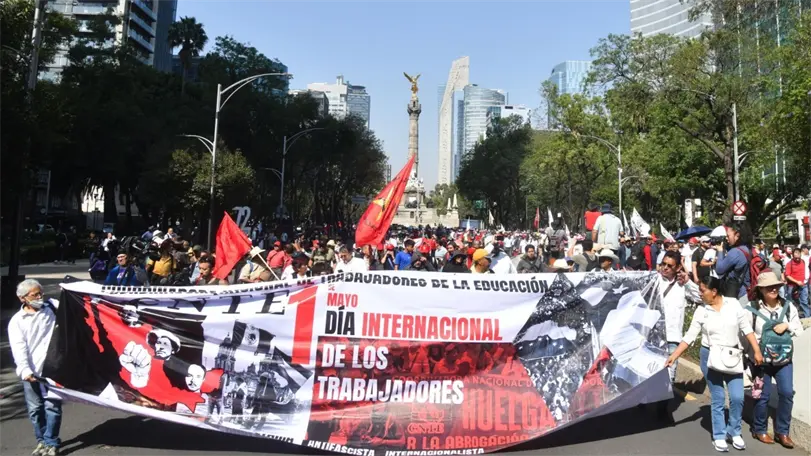Bloqueos y alternativas viales en CDMX por mega marcha del SME Estas son las vialidades afectadas por la mega marcha del SME. Foto: Cuartoscuro