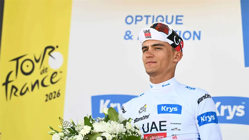 Isaac del Toro se derrumba: cae al séptimo lugar en la general del Tour de Francia 2026 y pierde el maillot blanco El miércoles será una etapa para velocistas con dos puertos de cuarta categoría y ofrecerá un respiro. Foto: MexSport
