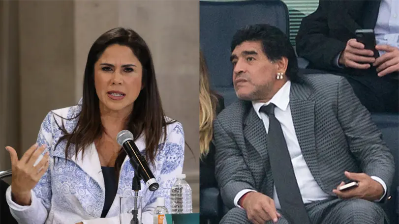 Paola Rojas confes&oacute; la inc&oacute;moda an&eacute;cdota con Diego Armando Maradona | FOTOS: Cuartoscuro/Mexsport