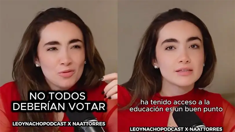 Influencer asegura que "no todos deber&iacute;an votar": &iquest;Qui&eacute;n es Natalia Torres y qu&eacute; dijo?