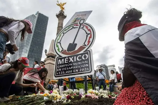 Sheinbaum se deslinda del retiro del antimonumento por Ana Amel&iacute;