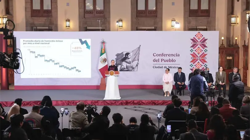 Sheinbaum exhibe a EU: No ha enviado una sola prueba contra Rocha Moya La mandataria afirmó que la investigación estará en manos de la FGR. Foto: Presidencia