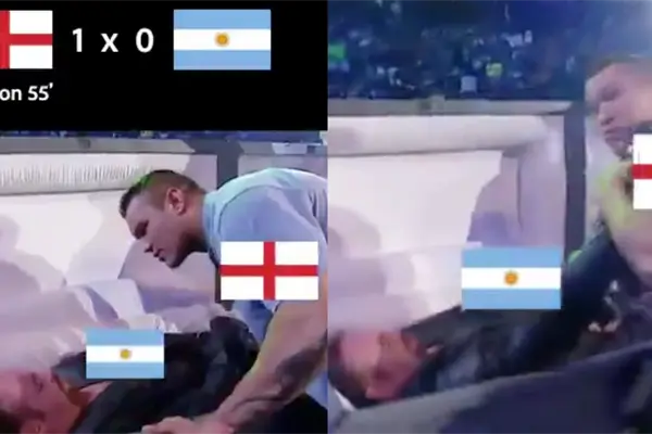 Los mejores memes de Argentina vs Inglaterra