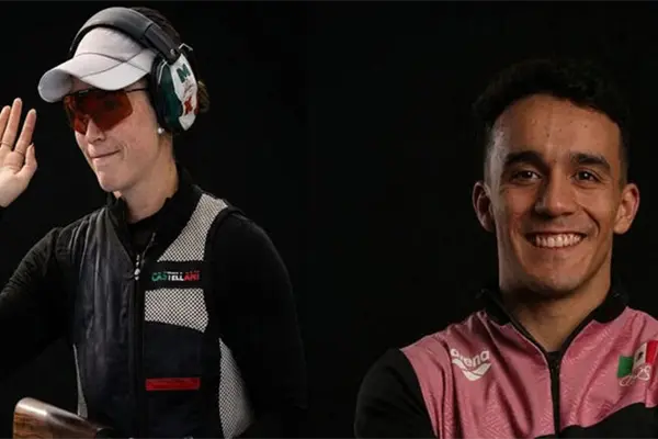 Juan Celaya y Gabriela Rodríguez serán los abanderados por México para Santo Domingo 2026