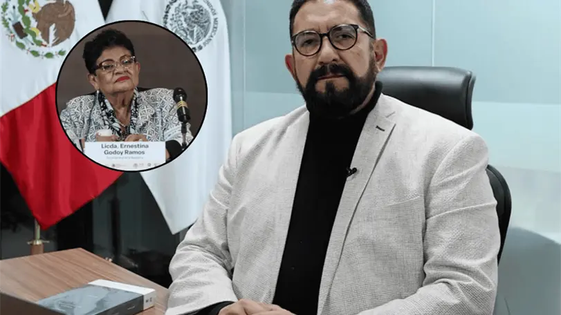 Ulises Lara, el incondicional de Ernestina Godoy: así construyó su carrera junto a la fiscal Ulises Lara. Foto: FGR y Cuartoscuro.