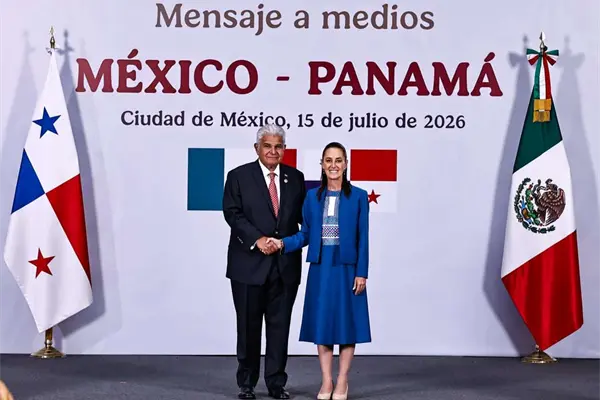 M&eacute;xico da espaldarazo al Canal de Panam&aacute;; Sheinbaum y Mulino fortalecen alianza bilateral
