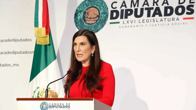 Inverosímil, la versión de gobernadora de BC sobre audios filtrados: Kenia López La presidenta de la Cámara de Diputados, Kenia López Rabadán, pide no afectar a BC. Foto: Cámara de Diputados