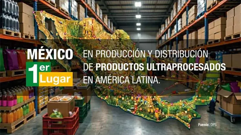 México, el rey de los ultraprocesados: lidera su producción Cuarto consumidor del mundo de ultraprocesados. Foto: Cortesía.