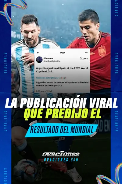 La publicaci&oacute;n viral que predijo el resultado del Mundial
