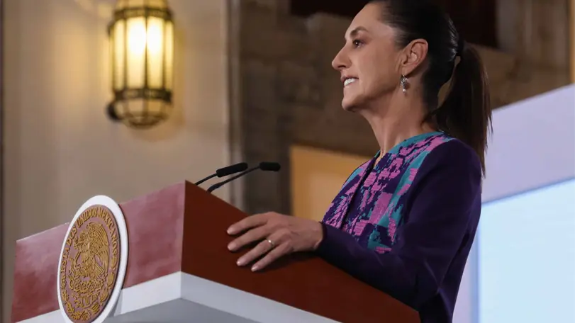 Claudia Sheinbaum afirm&oacute; que corresponde a la FGR determinar si existieron responsabilidades por la identificaci&oacute;n tard&iacute;a de Mauro Alberto N&uacute;&ntilde;ez Ojeda, alias El Jando, como piloto del traslado de Ismael El Mayo Zambada. Foto: Presidencia