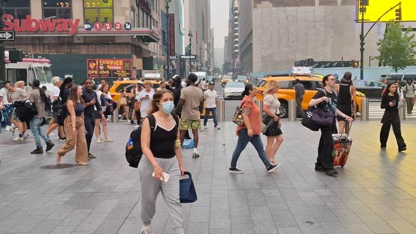 Contaminación y contingencia ambiental en Nueva York amenazan final del Mundial Foto: José Andrés Díaz