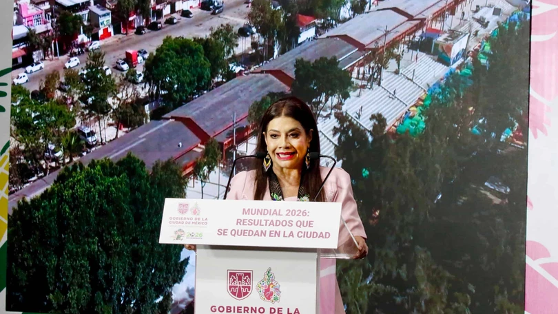 Hasta 66 mil mdp: la millonaria derrama que dejaría el Mundial en la Ciudad de México La jefa de Gobierno, Clata Brugada, destacó los beneficios del Mundial de Futbol. Foto: Gobierno de la CDMX