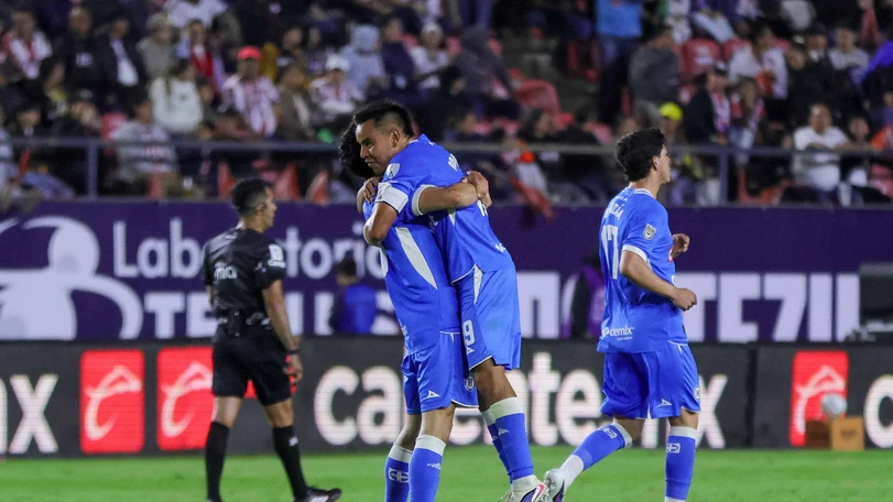 Cruz Azul estrena su corona en el Apertura 2026: remonta a San Luis con doblete de Jeremy Márquez El campeón de la Liga MX logró sacar los tres puntos tras ir dos goles abajo en el marcador. Foto: MexSport