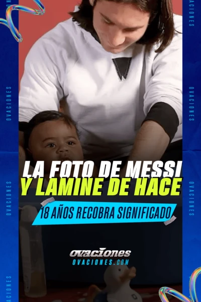 La foto de Messi y Lamine de hace 18 a&ntilde;os recobra significado