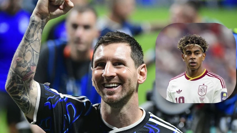 ¿Qué dijo Messi de Lamine Yamal? El argentino ve al español como el futuro del futbol El delantero de Argentina aprovechó para mandarle un mensaje a la selección de España. Foto: MexSport