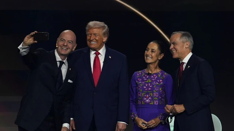La mandataria mexicana no estuvo presente en la inauguraci&oacute;n del Mundial 2026 que fue en la CDMX. Foto: Cuartoscuro